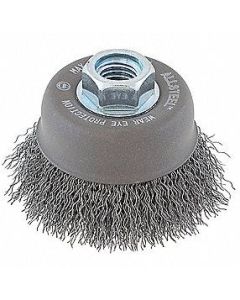 ALLSTEEL 3" 5/8-11 CRIMPED CUP BRUSH
