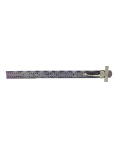 POCKET RULE 7203-SS6-6″ Length - mm and 64ths Graduation-15/32″ Width