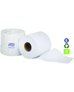 Universal Toilet Paper, 2 Ply, 500 Sheets/Roll, 96 Roll