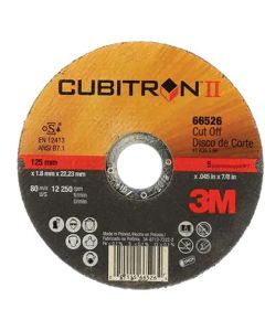 Cut-Off Wheels Cubitron™II, 5" x 0.045"/0.05", 7/8" Arbor Type 1 Ceramic AM24774